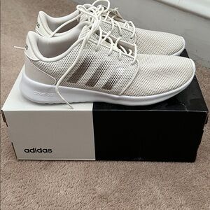 NWT and box Addidas QT Racer sneakers